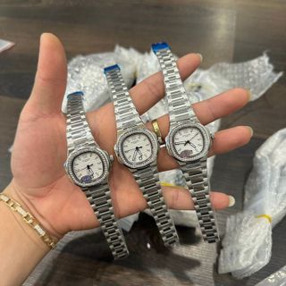fullbox-Hàng cập bến các mã[ Đủ Màu ]Cho Chị Em Tay Nhỏ - Patek Nautilus 7118 - CHOPARD L’HEURE