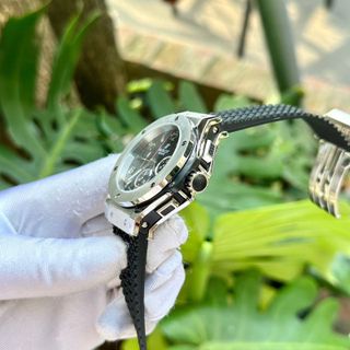 H U B L O T BIGBANG chronograbh Size 44mm Kính saphire Máy pin Chạy full chức năng Dây cao su cao cấp Mời anh em
