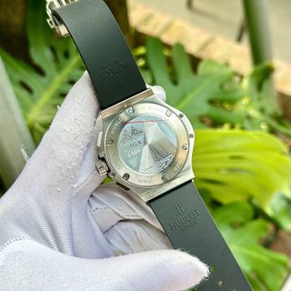 H U B L O T BIGBANG chronograbh Size 44mm Kính saphire Máy pin Chạy full chức năng Dây cao su cao cấp Mời anh em