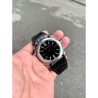 [Hàng Lướt Mới 98%] Bvlgari độ dây cá sấu - Thuỵ Sĩ Phiên Bản Cao Cấp 44mm