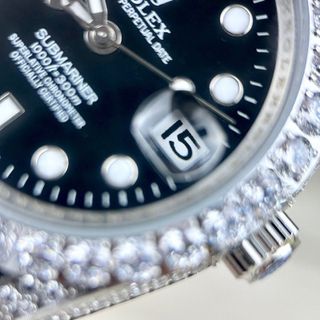R O L E X SUBMARINE - SIZE 40MM - Dây cao su thể thao - Máy cơ ( auto matic ) Mời anh em