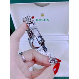 ROLEX DATEJUST - Automatic niềng Băm thép mạ PVD bền màu , kính tráng saphire máy: Automatic (cơ) Nữsize 31mm