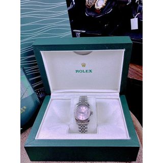ROLEX DATEJUST - Automatic niềng Băm thép mạ PVD bền màu , kính tráng saphire máy: Automatic (cơ) Nữsize 31mm