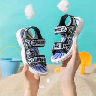 Giày quai dán cho bé trai bé gái mix màu chữ One siêu nhẹ chống nước- Sandal đi hoc