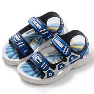 Giày quai dán cho bé trai bé gái mix màu chữ One siêu nhẹ chống nước- Sandal đi hoc