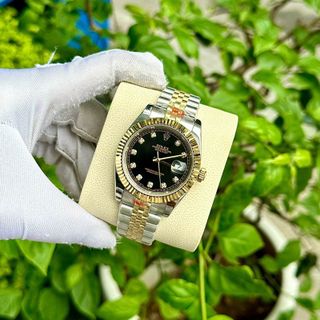 Rolex Datejust demi mặt số black Size 38/42mm Mời ae
