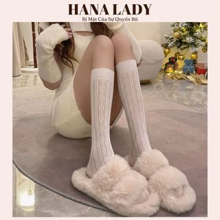 Tất nữ quyến rũ vớ nữ họa tiết trái tim đáng iu TV018