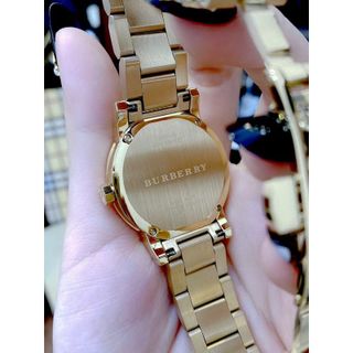 BURBERRY BU9144, BU9145, BU9146 The City Swiss Stainless - khắc chìm Gold cực sang - 34mm