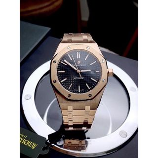 AUDEMARS PIGUET ROYAL OAK -Automatic thép mạ PVD bền màu , kính tráng saphire Nam: 41mm .Máy: cơ fullbox