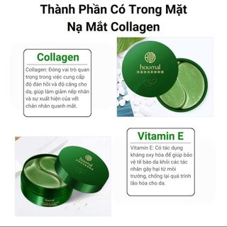 Nạ mắt dưỡng trắng giảm quồng thâm mắt hộp 60 miếng