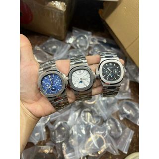 Patek Philippe Nautilus Steel 5740 - Máy Cơ Nhật Thép Đúc - Sẵn Hàng [Đủ màu] Sỉ Số Lượng Ship Ngay Bảo Hành 24 Tháng