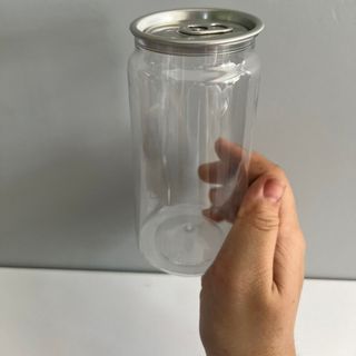 Lon nhựa nắp nhôm 250ml, hủ nhựa nắp nhôm trà sữa