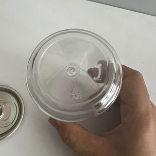 Lon nhựa nắp nhôm 250ml, hủ nhựa nắp nhôm trà sữa