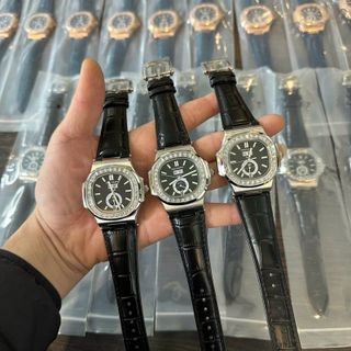 [Đủ màu]Patek philipe 5726 Viền đá baguette Size 40mm với độ hoàn thiện cực nét Bản 5 kim đầy đủ chức năng Lịch