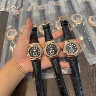 [Đủ màu]Patek philipe 5726 Viền đá baguette Size 40mm với độ hoàn thiện cực nét Bản 5 kim đầy đủ chức năng Lịch