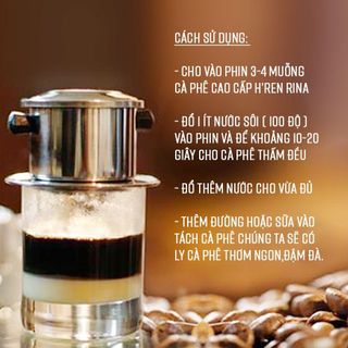 Cà phê chồn Đặc biệt Tây nguyên - Hren Coffee 500gr cà phê rang xay truyền thống giá sỉ