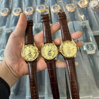 OMEGA Thuyền Buồm Dây Thép + Dây Da - Đủ Màu hàng Cơ nhật Cao Cấp