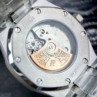 Siêu phẩm audemars piaget Viền đá baguette Size 40mm Kính saphire Thép 904L Máy cơ ( auto matic ) Mời anh em