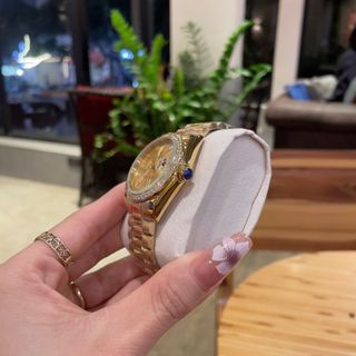 Rolex day-date nhà máy AAA Size 38/42mm Kính saphire Thép 904L Logo góc 6h sắc nét Mời anh em lên đơnk