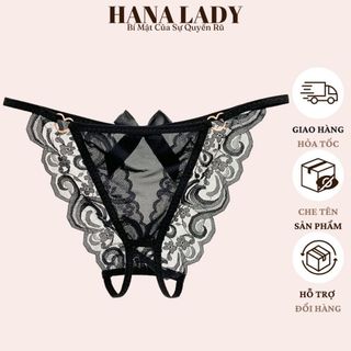 Quần Lót Lọt Khe Nữ, Quần Hở Đáy Ren Sexy Gợi Cảm Xuyên Thấu LK141