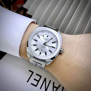 Cặp GUCCI WATCH - nữ: bản mỏng chỉ 5.5mm - size 30mm - nam: size 41 ,dày 10mm