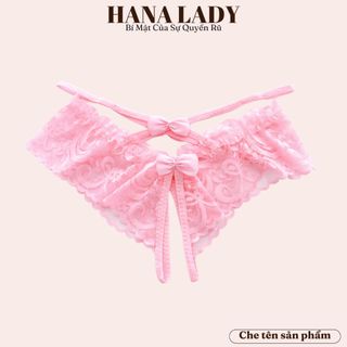 [Mã FADEP2903 giảm đến 30k đơn từ 99k] Quần lót ren lọt khe hỡ đủng không đáy sexy xuyên thấu gợi cảm LK016