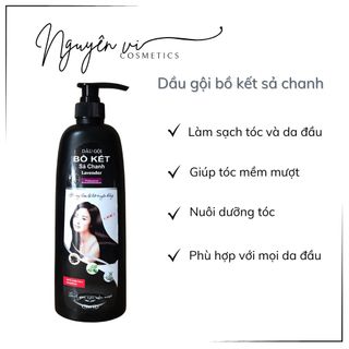 Dầu gội bồ kết sả chanh hoa bưởi 1000ML - Giúp tóc mềm mượt chắc khỏe