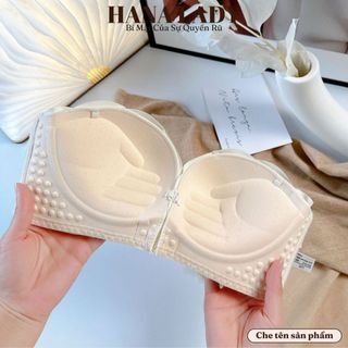 Áo ngực su cúp ngang đa năng - Áo lót nữ đệm bàn tay siêu nâng tặng kèm dây AL011