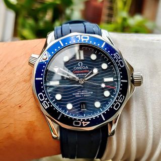 Omega thép Đúc Hàng chất lượng Đủ màu Dây cao su + dây da , sẵn hàng ship ngay