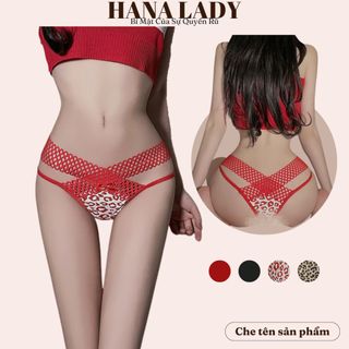Quần lót lọt khe dây chéo lưới sexy quyến rũ LK110