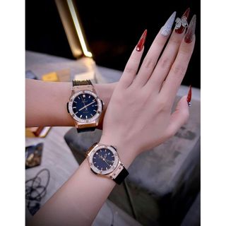HUBLOT Đôi Nam Nữ 34/42mm Đủ màu , Viền Đá + Full fullbox mời ace