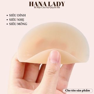 Miếng Dán Ngực, Dán Ti Nhũ Hoa Silicon Tàng Hình Cao Cấp Không Lộ Viền Siêu Dính (môt cặp) DT08