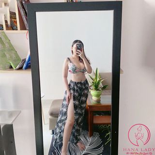 Áo choàng tắm, chân váy bikini sexy cao cấp quyến rũ đi biển cao cấp BN115