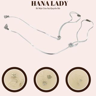 Dây áo ngực trong suốt sợi bún -  quai áo lót, một cặp dây áo thay thế tiện dụng DT040