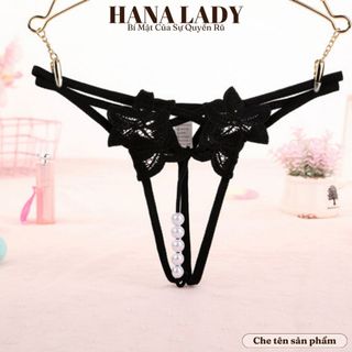 Quần lót lọt khe ren nữ không đáy cột dây hông gợi cảm - Quần chip sexy xuyên thấu quyến rũ tổng hợp