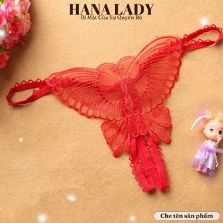 Quần Lót Ren Sexy - Quần Lọt Khe Ren Hình Bướm Xuyên Thấu Khiêu Gợi LK123