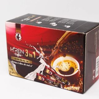 Cafe hoà tan 3 in 1 thương hiệu hren coffee giá sỉ