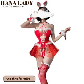 Đồ ngủ cosplay Noel gợi cảm - Váy ngủ sexy ren giáng sinh quyến rũ CP288