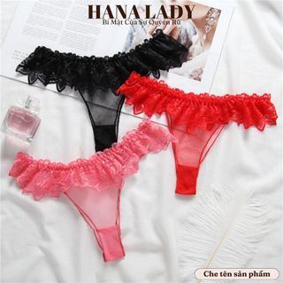 [Mã FADEP2903 giảm đến 30k đơn từ 99k] Quần lót nữ lọt khe ren xuyên thấu siêu mỏng sexy quyễn rũ gợi cảm LK014