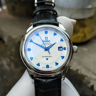 Omega răng cá mập size 38mm máy cơ nhật vàng giá sỉ