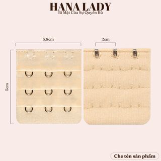 Móc Nối Tăng Size Áo Ngực Loại Tốt - Miếng Nới Rộng Áo Ngực 2 Và 3 Móc Thép Không Gỉ Tiện Lợi