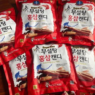 Kẹo Hồng Sâm Hàn Quốc 365 Bịch 500g giá sỉ