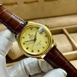 Omega răng cá mập size 38mm - Máy Cơ Nhật Vàng giá sỉ