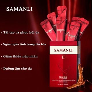 Mặt nạ ngủ Đông Trùng Hạ Thảo Hộp 20 gói