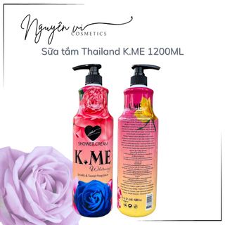 Sữa tắm Thái Lan K.ME chính hãng 1200ML | Sữa tắm trắng da hương hoa hồng giá sỉ