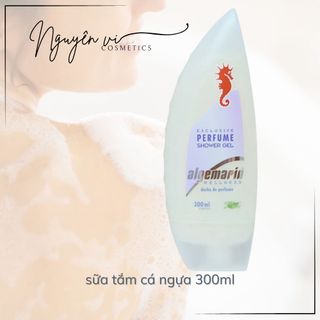 Sữa tắm cá ngựa chính hãng Đức 300ml | sữa tắm dưỡng ẩm và trắng da Algemarin