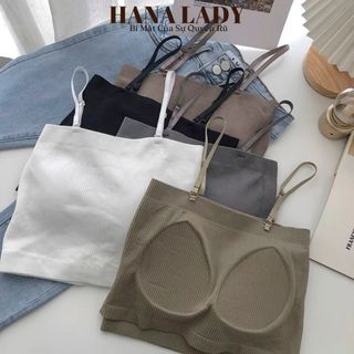 Áo croptop kèm mút ngực, bra 2 dây quyến rũ cao cấp BL033