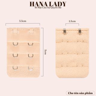 Móc Nối Tăng Size Áo Ngực Loại Tốt - Miếng Nới Rộng Áo Ngực 2 Và 3 Móc Thép Không Gỉ Tiện Lợi