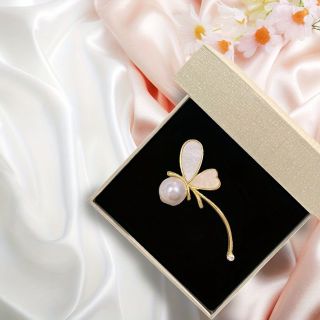 Ghim Trâm Cài Áo Hình Chuồn Chuồn Đính Ngọc Trai Vỏ Sò 5.4cm Thời Trang Dành Cho Nam Nữ