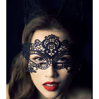Mặt nạ ren mắt sexy Cosplay MN01